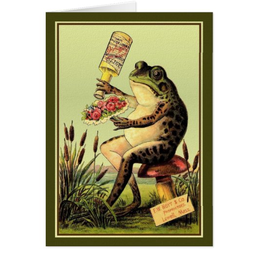 Vintage Ad - Frog Perfumes a Bouquet, (Front)