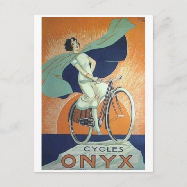 Vintage Ad Graphic Postcard (Front)