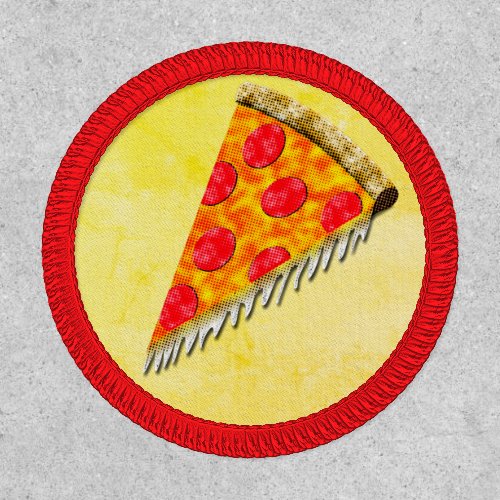 Vintage Ad Pizza Slice Patch