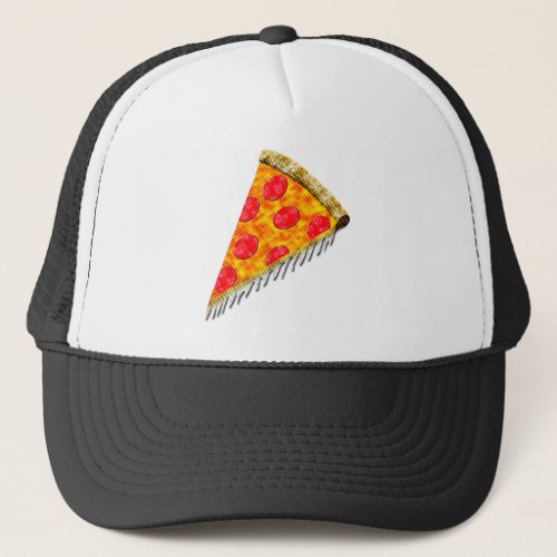 Vintage Ad Pizza Slice Trucker Hat
