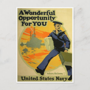 Vintage Ad Poster Postcard