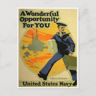 Vintage Ad Poster Postcard