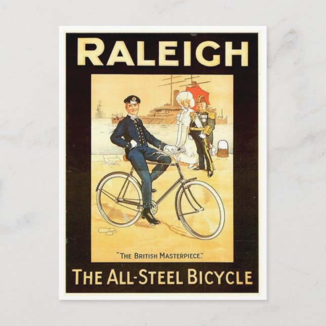 Vintage Ad Poster Postcard (Front)