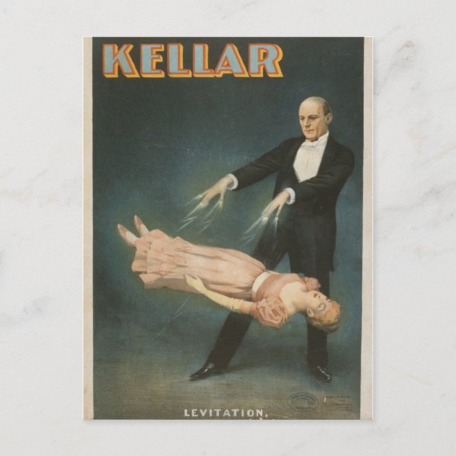 Vintage Ad Poster Postcard (Front)