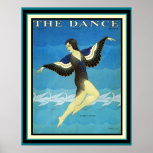 Vintage Ad The Dance Magazine Poster 16 x 20