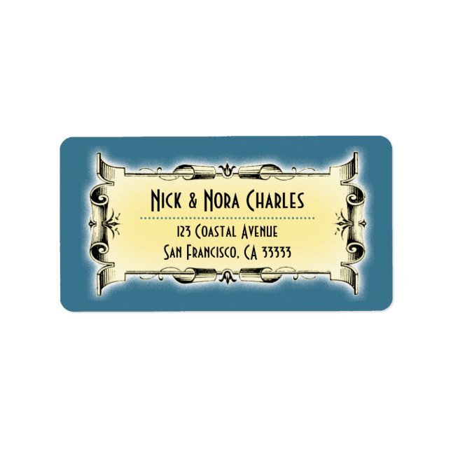 Vintage Address Labels (Front)