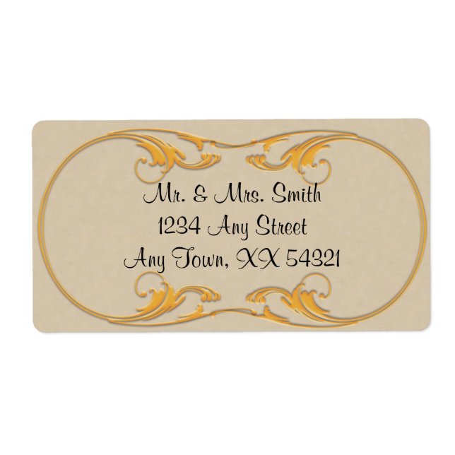 Vintage Address Labels - Large (Front)