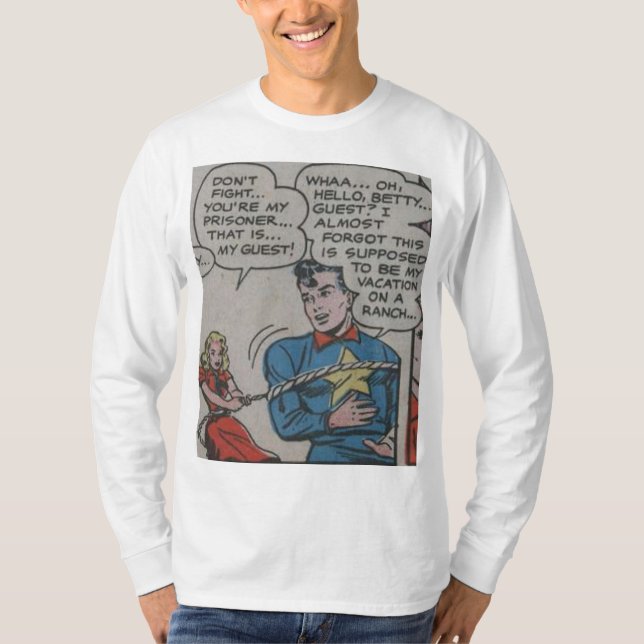 Vintage Adventure Comic T-Shirt (Front)