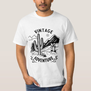 Vintage Adventure T-Shirt – Retro Outdoor Explorer