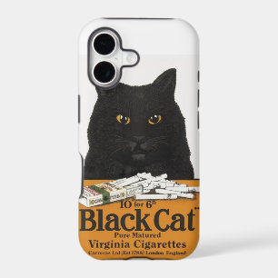 Vintage Advert Black Cat Virginia Cigarettes iPhone 17 Case