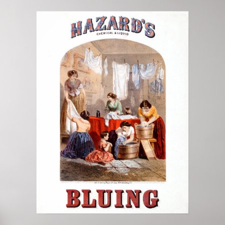 Vintage Advertisement for Laundry Products Poster