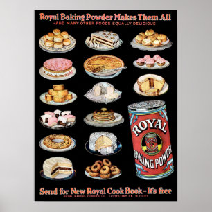 Vintage Advertisements: Food & Beverage Poster