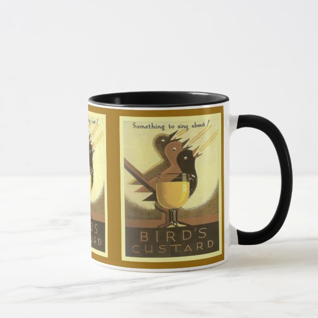 Vintage advertising, Bird's Custard Mug (Right)