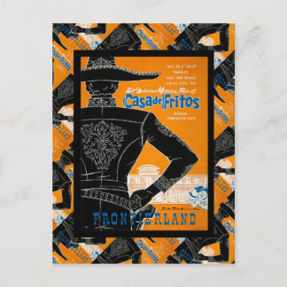 Vintage Advertising, Casa de Fritos Postcard