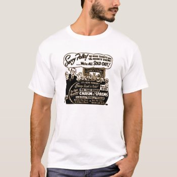 Vintage Advertising Sign T-shirt by Vintage_Halloween at Zazzle