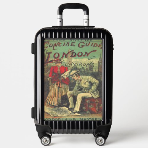 Vintage Advertising Travel Guide to London England Luggage