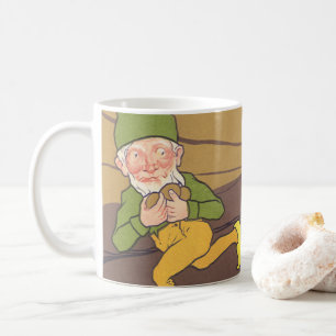 Vintage Aesop Fable Goose that Laid the Golden Egg Coffee Mug