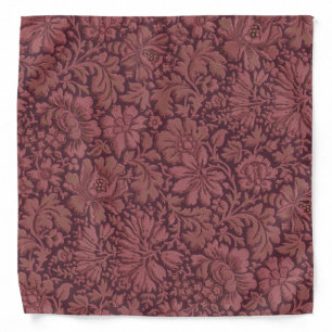 Vintage Aesthetic All Over Floral Print Bandana