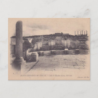 Vintage Africa Roman Remains, Timgad Postcard