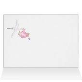 Vintage African American Baby Shower Mommy Advice (Inside Horizontal (Top))