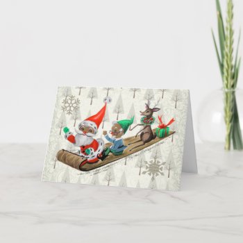 Vintage African American Christmas Card by ChristmasBellsRing at Zazzle