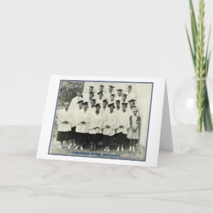 Vintage African American Graduation Card