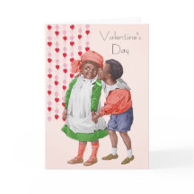 Vintage African American Valentine's Day