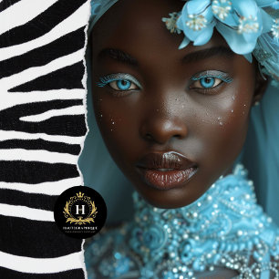 Vintage African American Woman Decoupage Tissue Paper