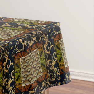 Vintage African Royalty Tablecloth