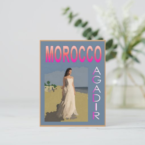 Vintage Agadir Postcard Zazzle