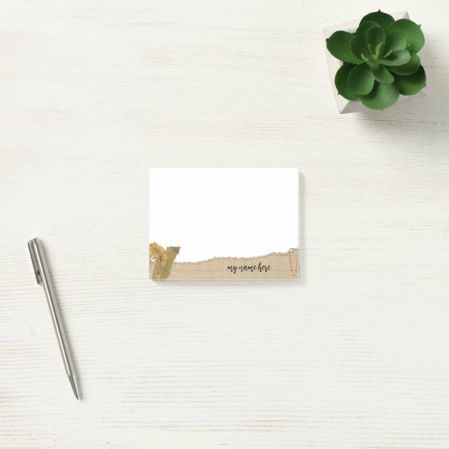 Vintage Aged Paper Scrapbook Notes (Office)