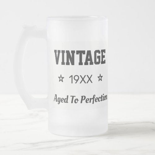 Vintage Aged To Perfection Mug