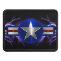 Vintage Air Force Veteran & Black Sky Lightning