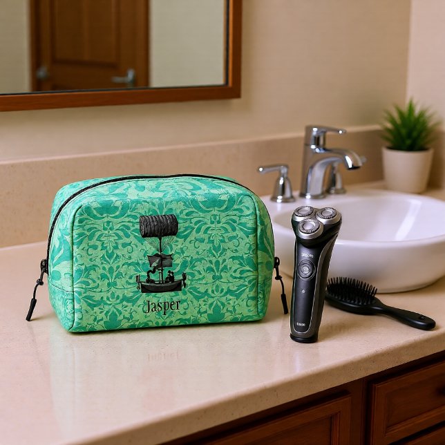 Vintage Airboat Personalized Dopp Kit (Creator Uploaded)