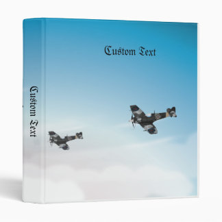 Vintage Aircraft 3 Ring Binder