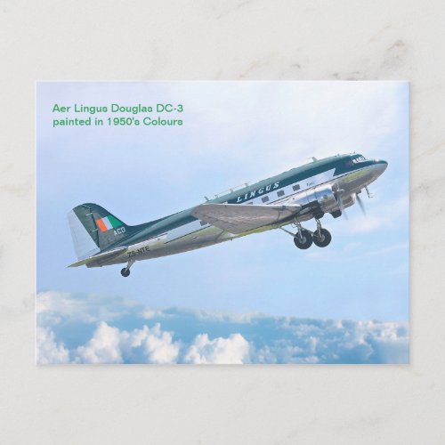 Vintage Aircraft for poscard Postcard