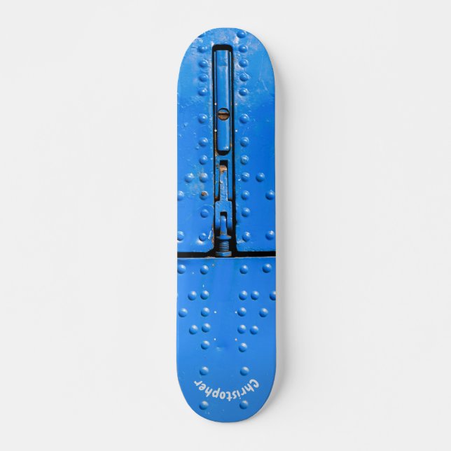 Vintage Aircraft Hull Details Skateboard (Front)