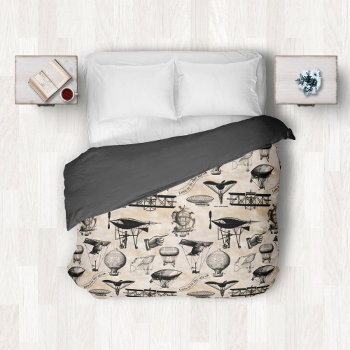 Vintage Aircraft Id913 Duvet Cover by arrayforhome at Zazzle