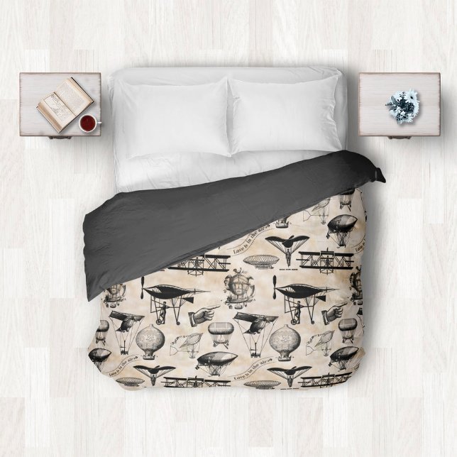 Vintage Aircraft ID913 Duvet Cover (Creator Uploaded)