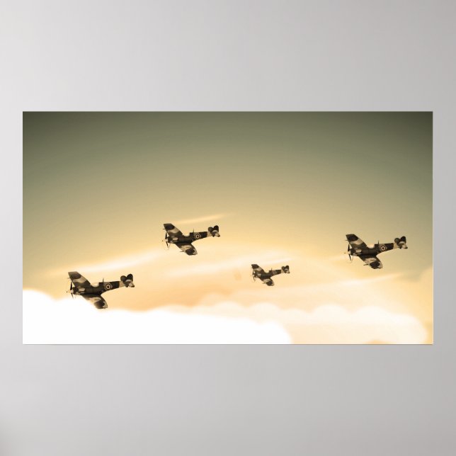 Vintage Aircraft Poster (Front)