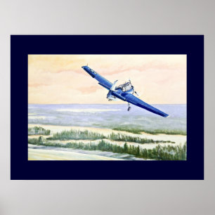Vintage Aircraft Poster