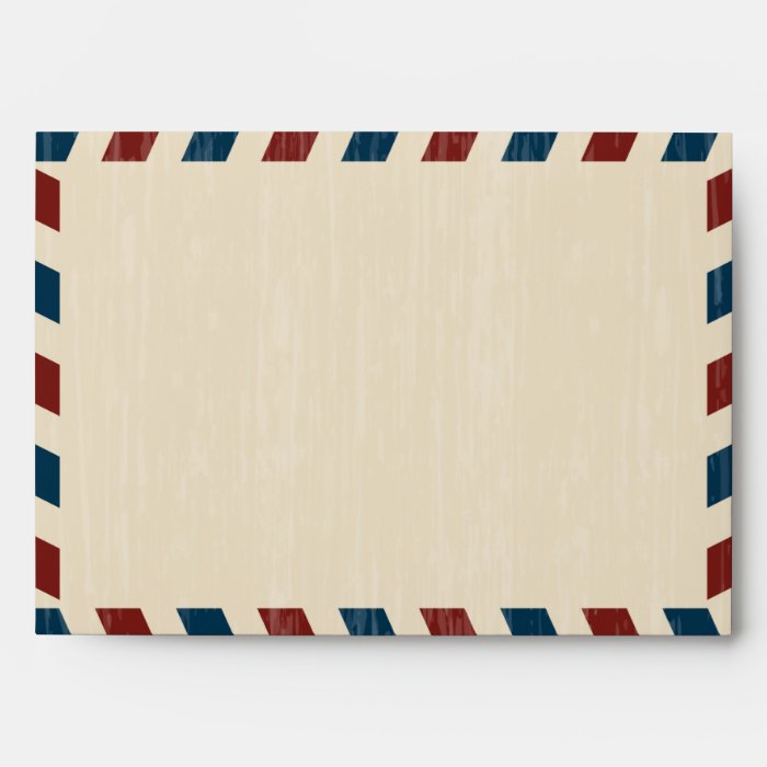 Vintage Airmail A7 Envelope