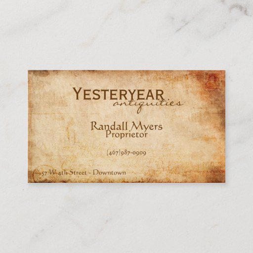 Customizable Vintage Airmail Business Card Templates