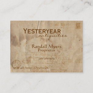 Vintage Airmail II Business Card