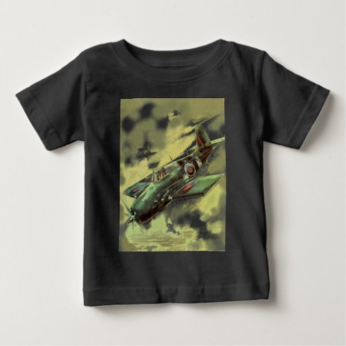 Vintage Airplane Baby T_Shirt