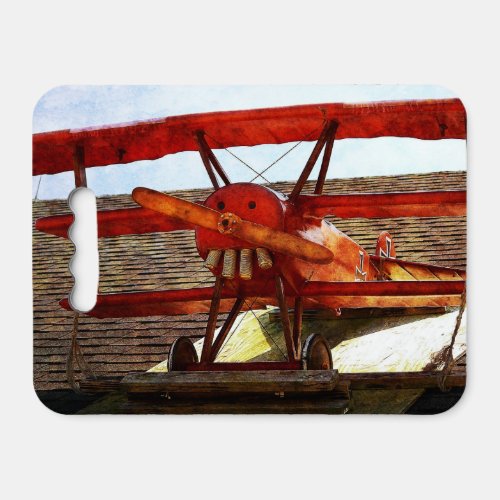 Vintage Airplane by Shirley Taylor Seat Cushion