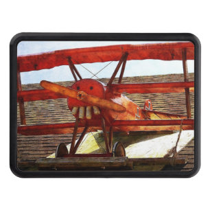 Vintage Airplane by Shirley Taylor Trailer Hitch Cover