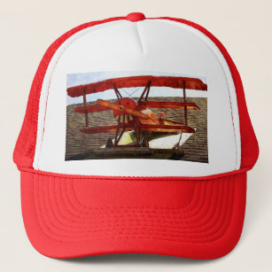 Vintage Airplane by Shirley Taylor Trucker Hat