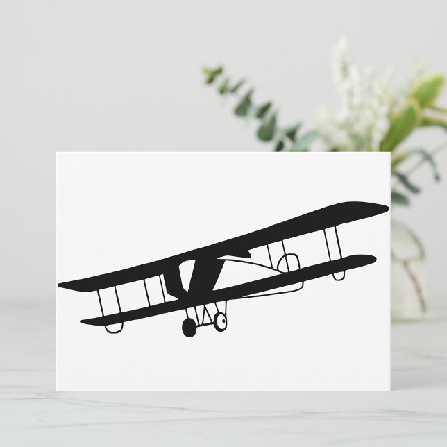 Vintage Airplane Invitations (Creator Uploaded)