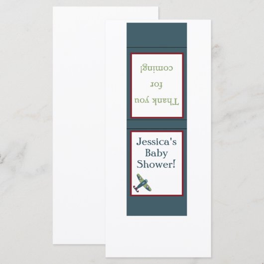 Vintage Airplane Mint Matchbook (Front/Back)